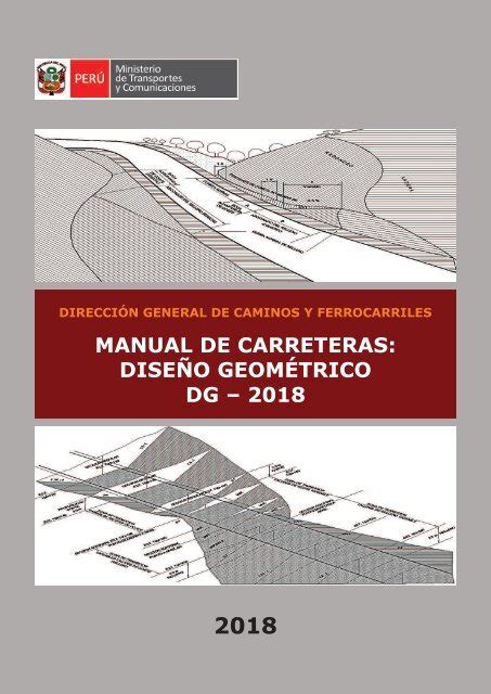 dg 2018|Manual de carreteras.